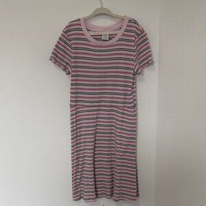 Arizona Jean Company Multicolor Striped Casual Dress
